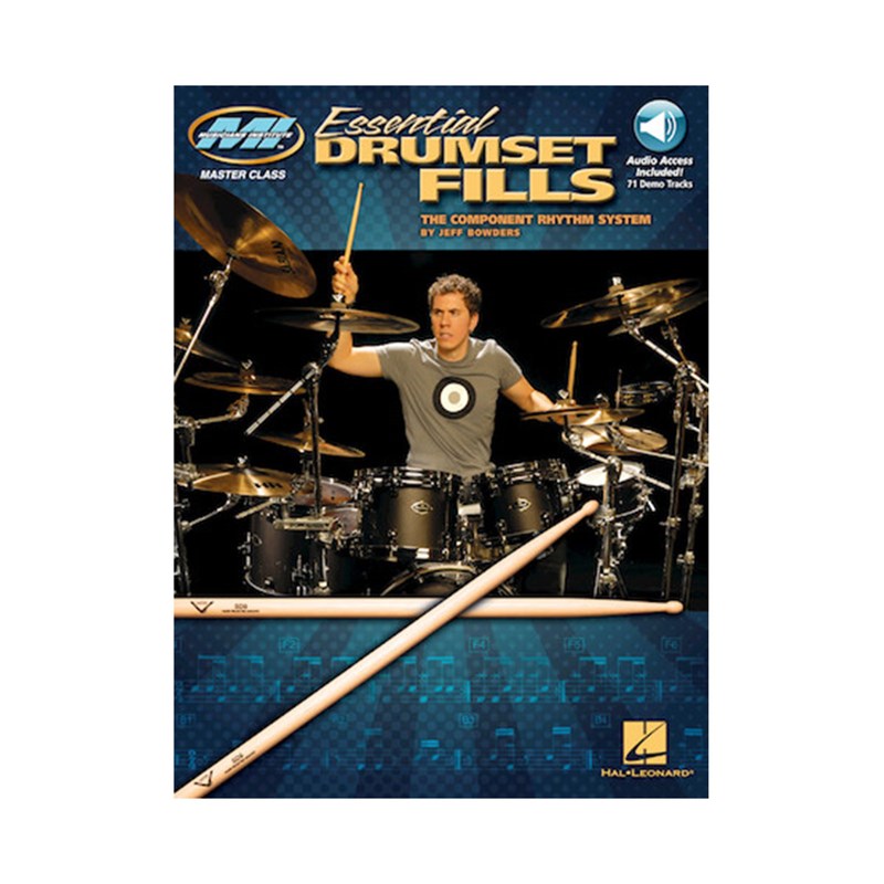 Hal Leonard HL00695986 Essential Drumset Fills